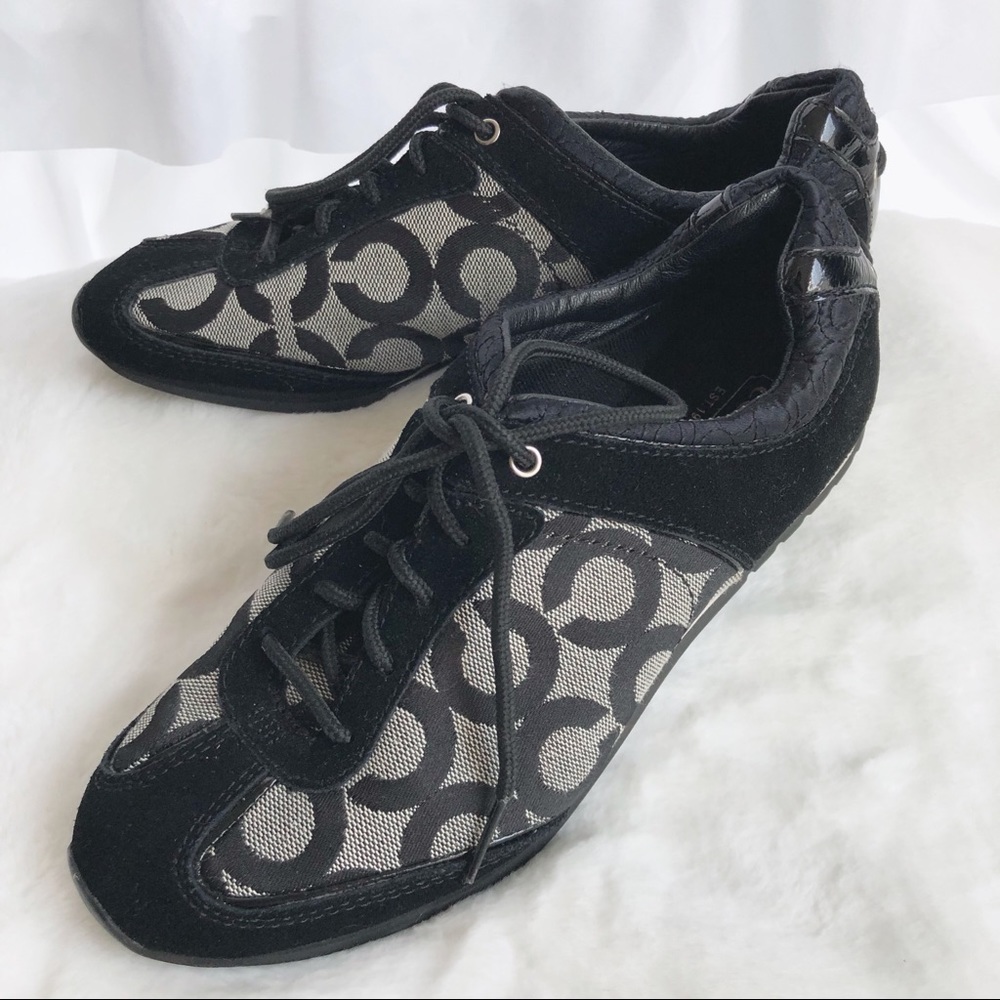Coach signature black sneakers - Kelbie style
